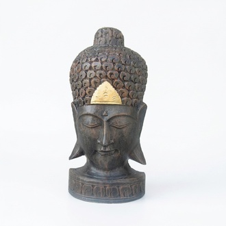 Malaysia Büste Buddha Deko Figur Statue Skulptur Figuren Statuen Skulpturen