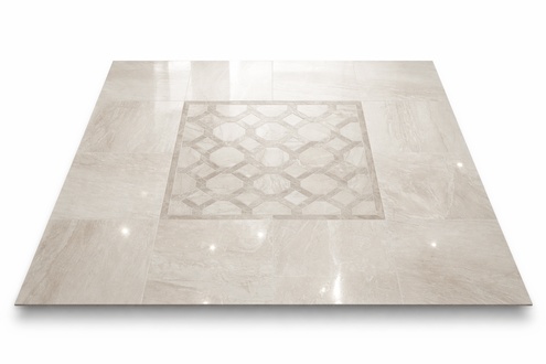 Marmorboden Fliesen Belag Crema Marfil Polierter Fliese Belag Design Marmor 18m²
