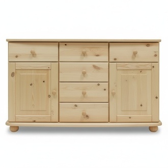 Massive Kommode Echtholz Schränke Neu Anrichte Möbel Kommoden Schrank Sideboard