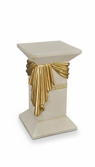 Medusa Säule Römische Säulen Marmor Skulptur Figur Deko Dekoration