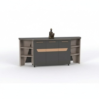 Modern Büroschrank Arbeitszimmer Regale Luxus Designer Neu Möbel Regal