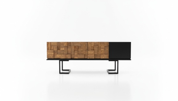 Modern Holz Kommode Sideboard Fernseher Ständer Schrank Möbel 180cm