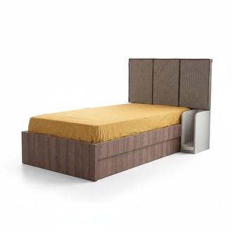 Modern Kinderbett Luxuriöses Schlafzimmer Bett Holz Luxuriöses Braun Möbel
