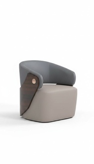 Modern Sessel Arbeitszimmer Büro Office Möbel Polstersessel Modern Sitz Neu