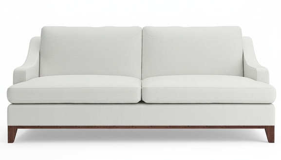Modern Weiß Sofa Zweisitzer Couch Wohnzimmer Sofas Einrichtung Neu