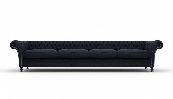 Moderne Designer Chesterfield Sofa Viersitzer Couch Wohnzimmer Einrichtung