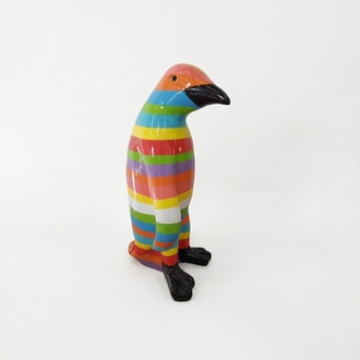 Moderne Figur Pinguin Kunststoff Skulptur Statuen Figuren Dekoration 90cm Deko
