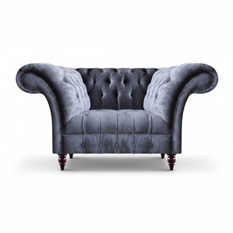 Moderne Graue Wohnzimmer Couch Designer Zweisitzer 2-Sitzer Textilsofas