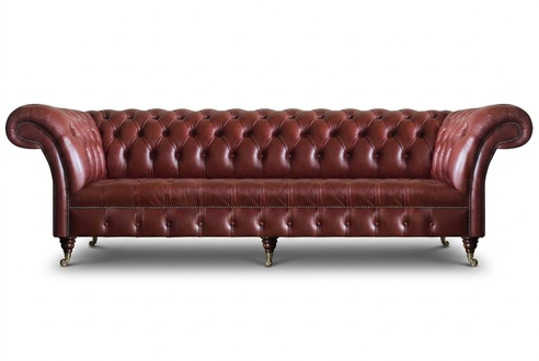 Moderne Luxuriöse Design Leder Sofas Polstermöbel Sofa Dreisitzer Couch