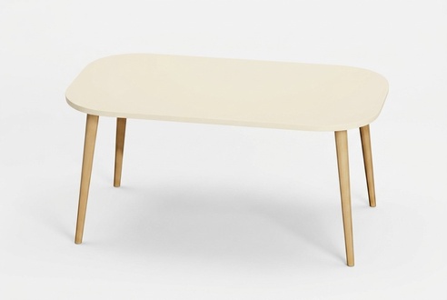 Moderner Couchtisch aus Holz in Beige