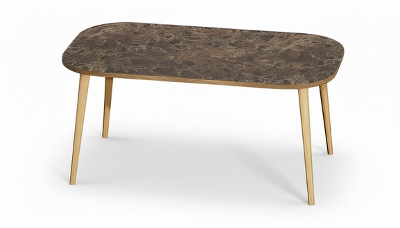 Moderner Couchtisch aus Holz in Braun