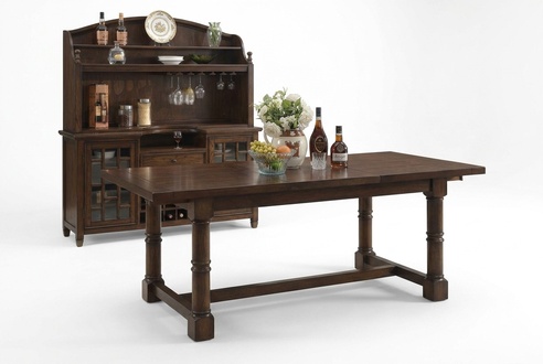 Moderner Möbel Esstisch Holz Tische 185cm Ess Zimmer Holztisch Tisch Echtholz