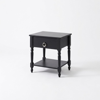 Moderner Nachttisch grau Holzmöbel im Schlafzimmer Design Nachtkonsolen