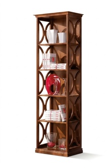 Modernes Bücherregal Holzmöbel Designer Einrichtung Wohnzimmer Möbel