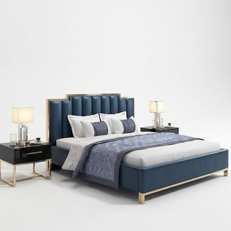 Modernes Design Bett 180x200 Leder Hotel Metall Betten Doppel Ehe Schlaf Zimmer