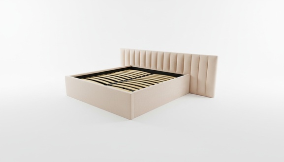 Modernes Bett xxl Betten Luxus Stil Doppel Hotel Design Leder 140 160 180x200cm