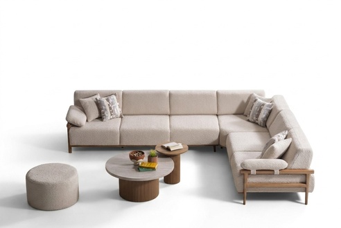 Modernes Ecksofa Gemütlichkeit und Komfort im Wohnzimmer