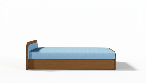 Modernes Kinderbett Betten Textil Holzbett Bett Schlafsofa Kinderzimmer Neu