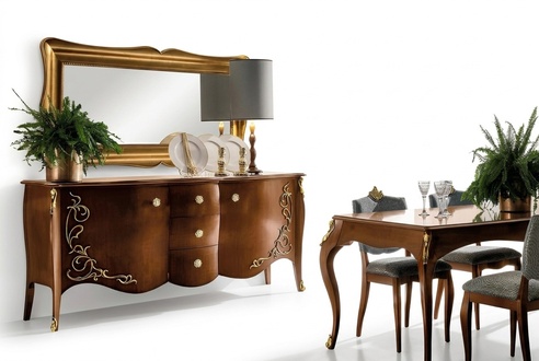 Möbel Kommode Sideboard Schrank Klassische neu Kommoden Holz Schränke Anrichte
