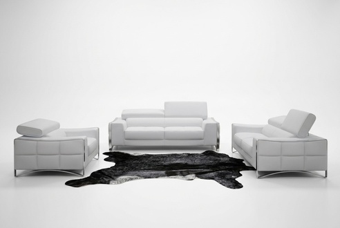 Multifunktions Ledercouch Sitz Polster Wohnzimmer Leder Garnitur Sofa