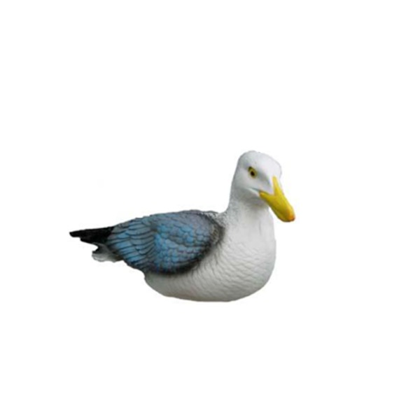 Deko Figur Garten Dekoration Statuen Figuren Skulpturen Möwe Vogel Deko