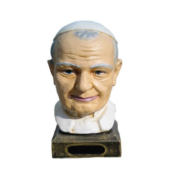 Deko Figur Statue Skulptur 20 cm Figuren Statuen Skulpturen Papst Johannes