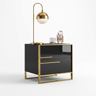 Nacht Tisch Konsole Beistell Schlaf Design Zimmer Holz Tische Konsolen Konsolen.