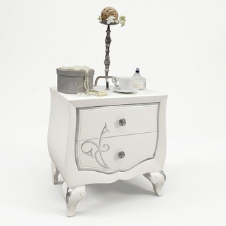 Nachttische Konsolen Beistell Tisch Nachtkonsolen Holz Schlafzimmer