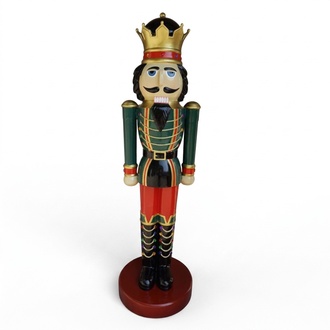 Nussknacker 200cm Soldat Statue Weihnachten Skulpturen Statuen Dekoration