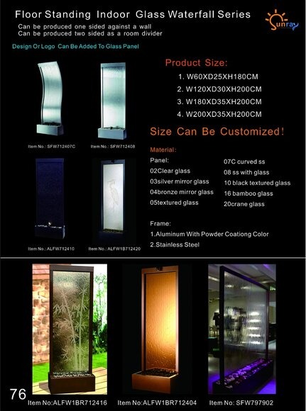 Wandpaneel Led Wasserwand Wasser Wände Blasen Wand Waterwall 60x180cm Trennwände