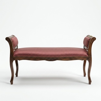 Polsterbank Sitzbank Sitzmöbel Designer Luxus Bank Wohnzimmer Bänke
