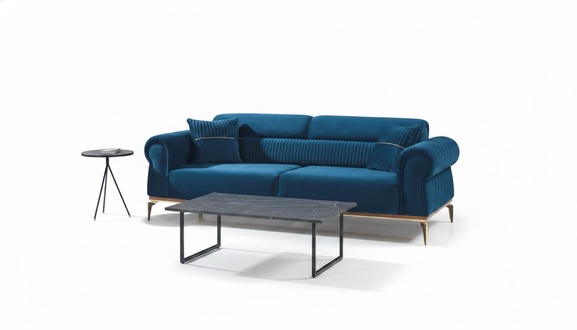 Polstercouch Dreisitzer Sofa Couch Sitzmöbel Polster Möbel Polstermöbel