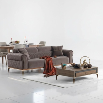 Polstercouch Dreisitzer Sofa Couch Polster Möbel Polstermöbel Sitzmöbel