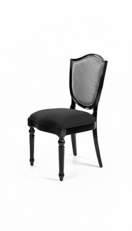 Polsterstuhl Moderne Design Textil Stuhl Schwarz Esszimmer Luxus Möbel