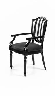 Polsterstuhl Moderne Design Textil Stuhl Schwarz Esszimmer Luxus Möbel
