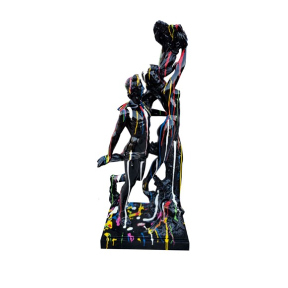 Tanz Paar design Figuren Statuen XXL Skulpturen Designer Statue Skulptur