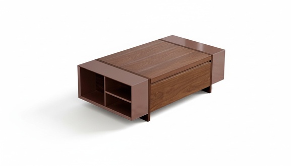 Rechteckiger Design Couchtisch Sofa Polster Beistelltisch Tisch Wohnzimmer Neu