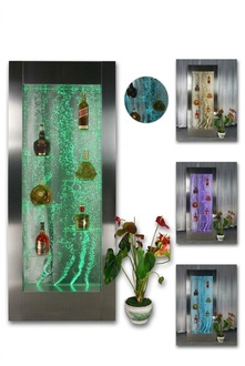 Regale Designer Beleuchtet Led Wasser Wand Bar Regal Säule Wassersäulen Theke