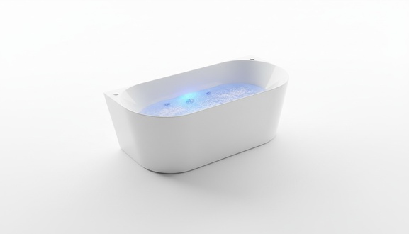Relax Wanne Home Spa Indoor Badewanne Whirlwanne Weiß