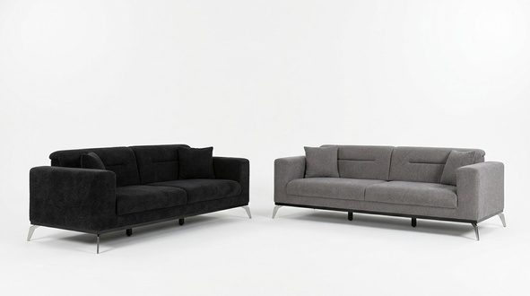 Relaxsofa Polstersofa Design Dreisitzer Familien Couch Gästezimmer Möbel 3er