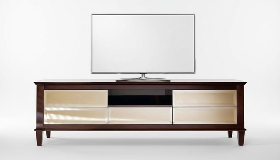 RTV Lowboard tv Ständer Sideboard Kommode Wohnzimmer Holz Design