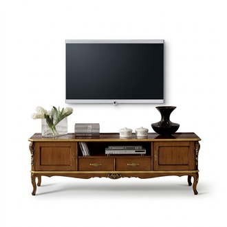 rtv Sideboard Braun Wohnzimmer Schrank tv 184cm Ständer Lowboard