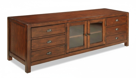 rtv Sideboard Holz Schrank Regal Kommoden Low Board 196cm Wohnzimmer Kommode neu