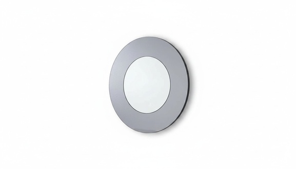 Rund Spiegel Modern Wandspiegel Design Grau Wohnzimmer Neu Einrichtung