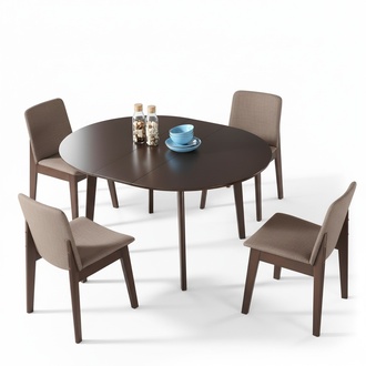 Rund Tisch Ess Zimmer Holz Runde Tische Designer Italienische Möbel Neu