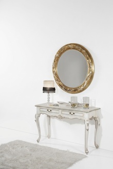 Runde Wandspiegel Spiegel Bad Flur Design Salon Medusa Antik Stil Glas Rund Neu