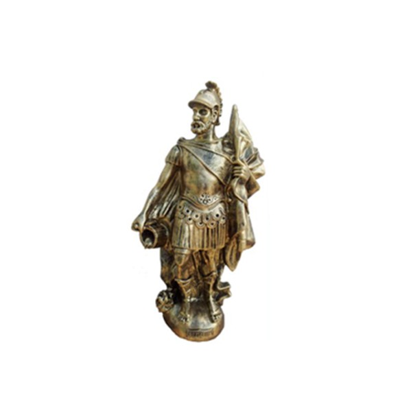 Sparta Figur Statue Alte Antike Stil Figuren Statuen Kämpfer Rüstung Spartan