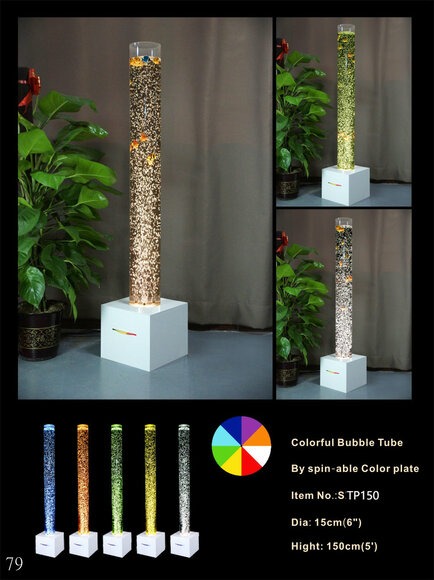 Led Wassersäule 150cm Wasserwände Dekoration Wassersäulen Lampe 150cm Deko Neu