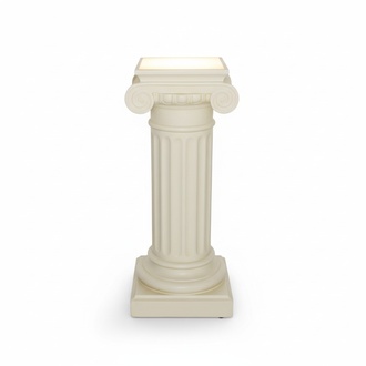 Säule Beleuchtet Dekoration Säulen Skulpturen Lampe Leuchte Figuren