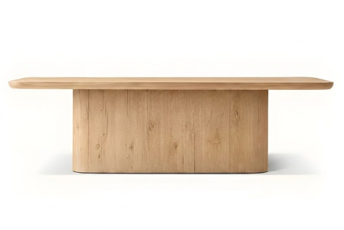 Säulen Couchtisch Holztisch Tische Sofa Beistelltisch 170x109x38